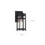 Tofino 1 Light Small Lantern Textured Black Finish w/ Clear Glass
