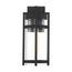 Tofino 1 Light Medium Lantern Textured Black Finish w/ Clear Glass