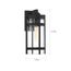 Tofino 1 Light Large Lantern Textured Black Finish w/ Clear Glass