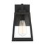 Halifax 1 Light Small Lantern Matte Black Finish w/ Clear Glass