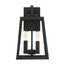 Halifax 2 Light Medium Lantern Matte Black Finish w/ Clear Glass