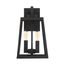Halifax 2 Light Medium Lantern Matte Black Finish w/ Clear Glass