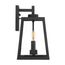Halifax 2 Light Medium Lantern Matte Black Finish w/ Clear Glass