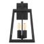 Halifax 4 Light Large Lantern Matte Black Finish w/ Clear Glass