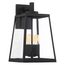 Halifax 4 Light Large Lantern Matte Black Finish w/ Clear Glass