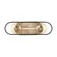 Chassis 2 Light Vanity Copper Brushed Brass Finish w/ Matte Black Frame