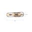 Chassis 3 Light Vanity Copper Brushed Brass Finish w/ Matte Black Frame