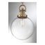Skyloft 1 Light Pendant Fixture Burnished Brass Finish w/ Clear Glass
