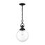 Skyloft 1 Light Pendant Fixture Aged Bronze Finish w/ Clear Glass