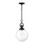 Skyloft 1 Light Pendant Fixture Aged Bronze Finish w/ Clear Glass