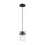 Antebellum 1 Light Mini Pendant Fixture Mahogany Bronze Finish w/ Clear Glass