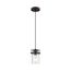 Antebellum 1 Light Mini Pendant Fixture Mahogany Bronze Finish w/ Clear Glass