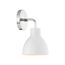 Sloan 1 Light Vanity Polished Nickel Finish w/ Matte White Shade