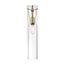 Spyglass 1 Light Mini Pendant Fixture Vintage Brass Finish w/ Clear Glass