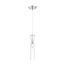 Spyglass 1 Light Mini Pendant Fixture Polished Nickel Finish w/ Clear Glass