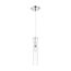 Spyglass 1 Light Mini Pendant Fixture Polished Nickel Finish w/ Clear Glass