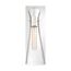 Bahari 1 Light Mini Pendant Fixture Polished Nickel Finish w/ Clear Glass