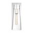Alondra 1 Light Mini Pendant Fixture Polished Nickel Finish w/ Clear Glass