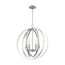 Pendleton 6 Light Pendant Fixture Brushed Nickel Finish