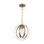 Pendleton 1 Light Pendant Fixture Burnished Brass Finish