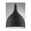 Bellcap 1 Light Large Pendant Fixture Matte Black Finish