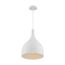 Bellcap 1 Light Large Pendant Fixture Matte White Finish