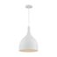 Bellcap 1 Light Large Pendant Fixture Matte White Finish