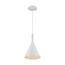Lightcap 1 Light Small Pendant Fixture Matte White Finish