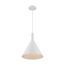Lightcap 1 Light Large Pendant Fixture Matte White Finish