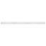 LED 4 ft. Slim Strip Light 38W 4000K White Finish w/ Knockout