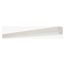 LED 4 ft. Slim Strip Light 38W 5000K White Finish w/ Knockout