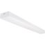 LED 4 ft. Wide Strip Light 38W 5000K White Finish Connectible