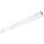 4 ft. LED Linear Strip Light Wattage and CCT Selectable White Finish Microwave Sensor