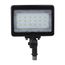 LED Medium Flood Light 30W 5000K Bronze Finish 100V-277V Dimmable
