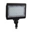 LED Large Flood Light 50W 4000K Bronze Finish 100V-277V Dimmable