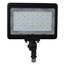 LED Large Flood Light 50W 5000K Bronze Finish 100V-277V Dimmable