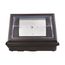 CCT and Wattage Adjustable LED Cutoff Wall Pack Integrated Bypassable Photocell CCT Selectable from 3000, 4000 or 5000K Wattage Selectable from 80, 100, or 120 Watt 120-277 Volt