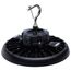 Wattage 80W/100W/120W and CCT Selectable 3K/4K/5K LED UFO High Bay 120-347 Volt Black Finish