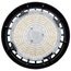 Wattage 80W/100W/120W and CCT Selectable 3K/4K/5K LED UFO High Bay 120-347 Volt Black Finish