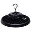 Wattage 150W/175W/200W and CCT Selectable 3K/4K/5K LED UFO High Bay 120-347 Volt Black Finish