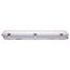 2 Foot 20 Watt Vapor Proof Linear Fixture CCT Selectable IP65 and IK08 Rated 0-10V Dimming 120V-347V