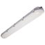 4 Foot Vapor Proof Linear Fixture CCT & Wattage Selectable IP65 and IK08 Rated 0-10V Dimming 120V-347V