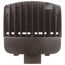LED Area Light Type III 100W Bronze Finish 4000K 277-480V