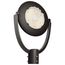 55 Watt Adjustable Post Top LED CCT Selectable 120-347 Volt