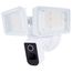 36 Watt Rectangular Outdoor SMART Security Light w/ Camera Starfish Enabled Tunable White White Finish