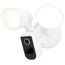 20 Watt Bullet Outdoor SMART Security Light w/ Camera Starfish Enabled 3K/4K/5K CCT Selectable White Finish