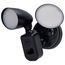 20 Watt Bullet Outdoor SMART Security Light w/ Camera Starfish Enabled 3K/4K/5K CCT Selectable Black Finish