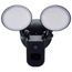 20 Watt Bullet Outdoor SMART Security Light w/ Camera Starfish Enabled 3K/4K/5K CCT Selectable Black Finish