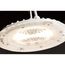 80 Watt Hi-Pro Shop Light w/ Plug 8" Dia. 4000K White Finish 120 Volt