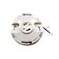 GU24 Base Squat keyless fluorescent ceiling fixture w/ twist-on Lexan lens (Pack of 4)